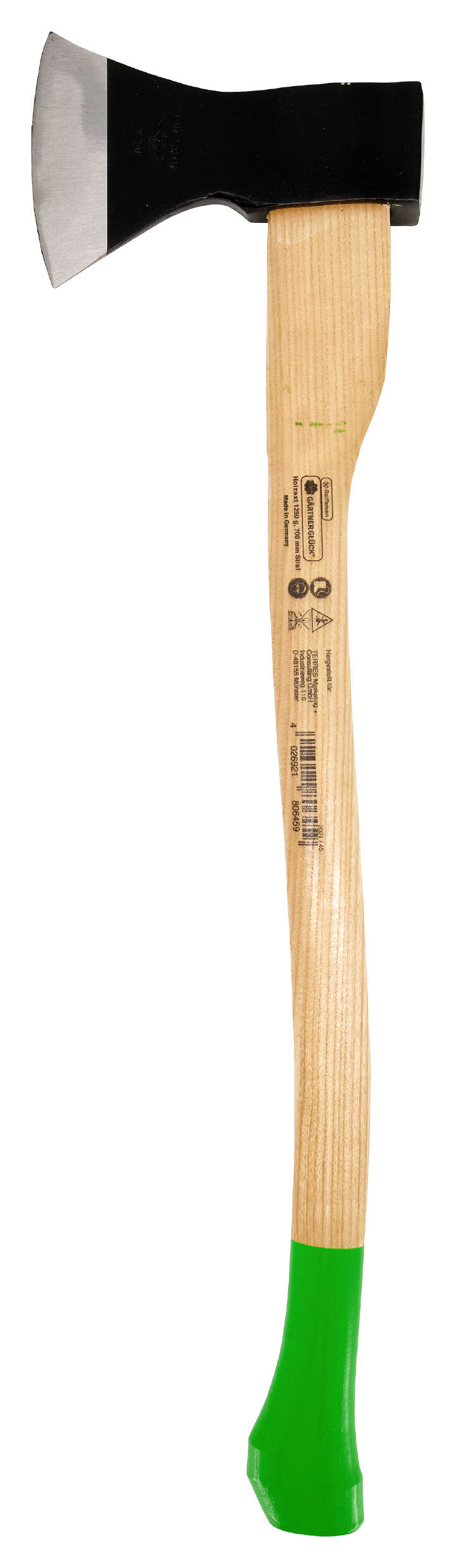 GÄRTNERGLÜCK Holzaxt 1250g, 700mm ES-Stiel